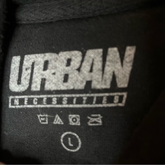 Navy Blue Hoodie with Emblem - Picture 4 of 4